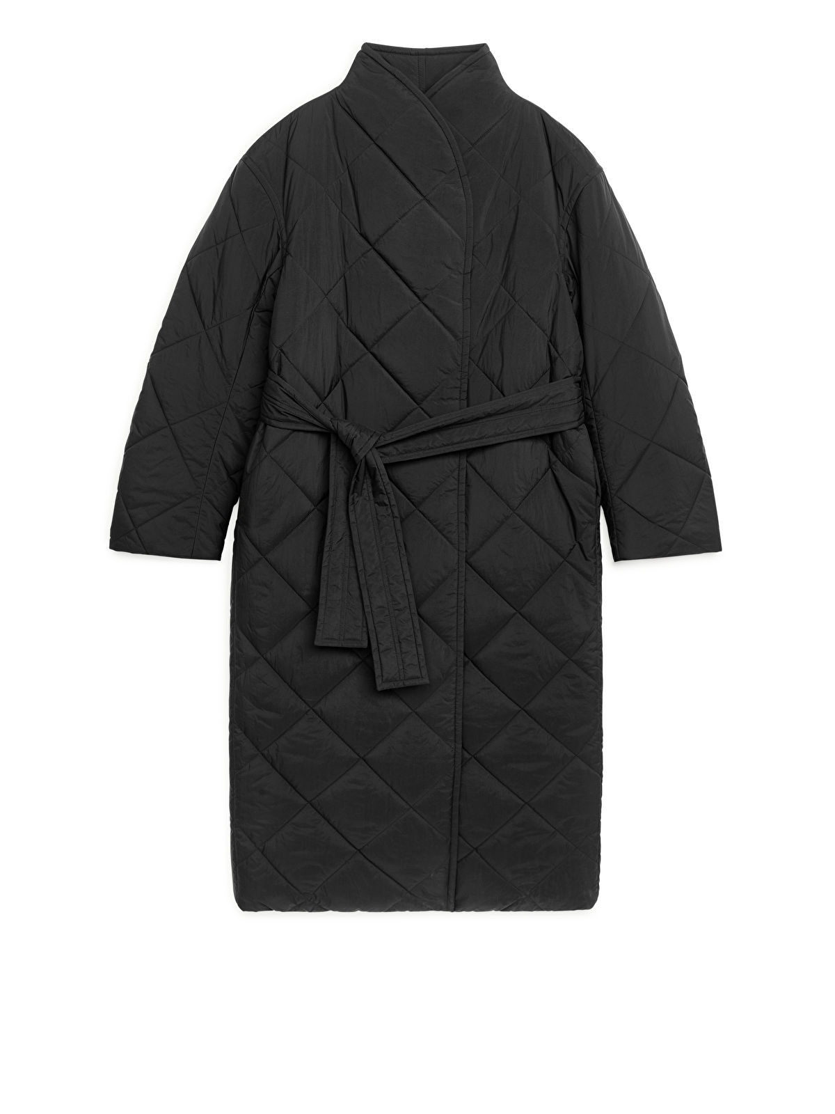 Quilted Shawl Collar Coat | ARKET (EU)