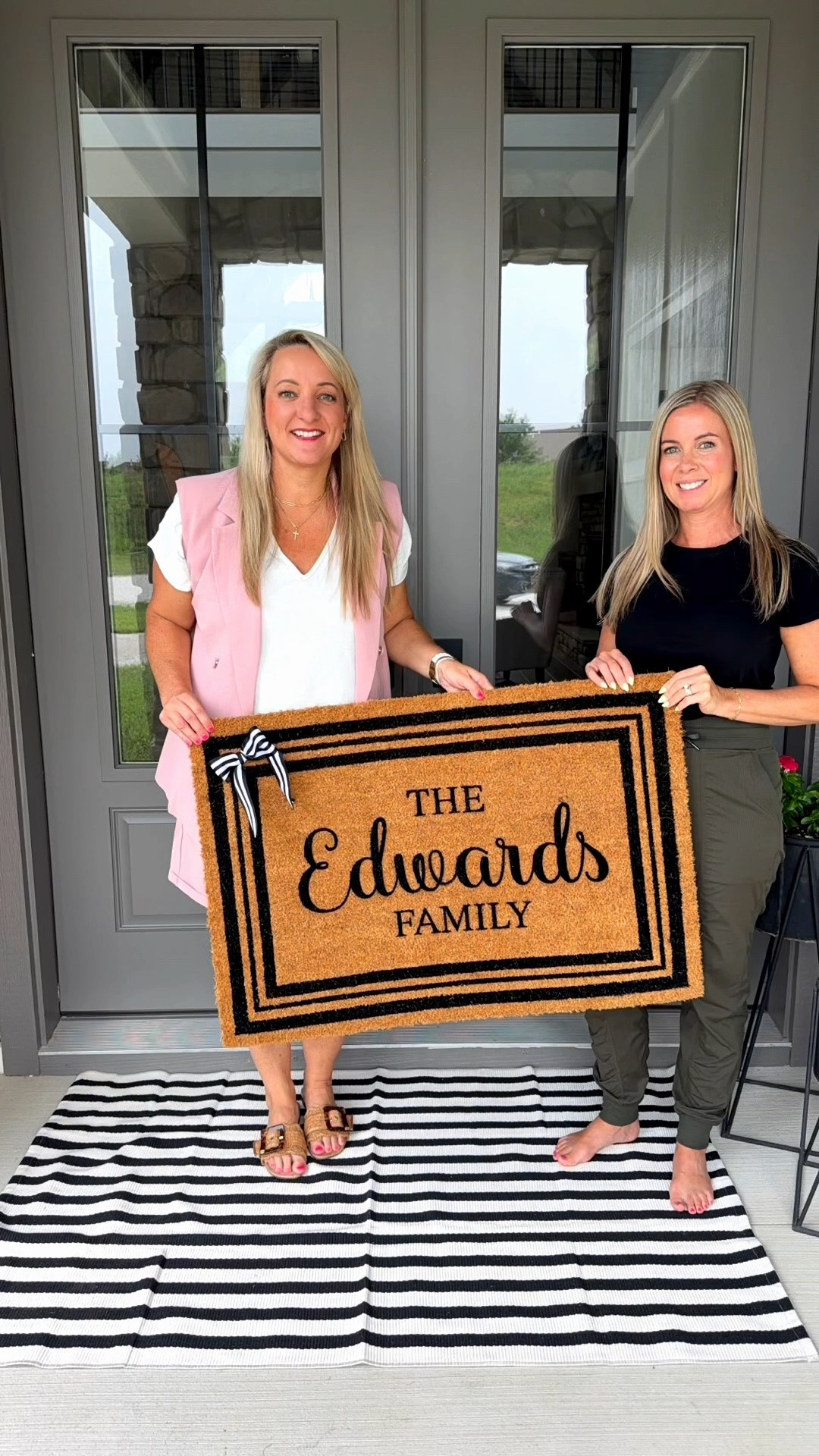 The easiest housewarming gift that looks like you spent HOURS making it. 🏡✨

All you need:
• A doormat
• A Cricut
• Flex Seal
• Push pins
• Poster board
• Tape

That’s it! Create a personalized welcome mat that looks boutique-made but is surprisingly simple to DIY. It’s thoughtful, practical, and guaranteed to make a new house feel like home.

✨ Save this idea for the next time you need a housewarming gift!  Also great for a new neighbor gift.

Would you make one for a friend… or keep one for yourself? 👇

#LTKHome