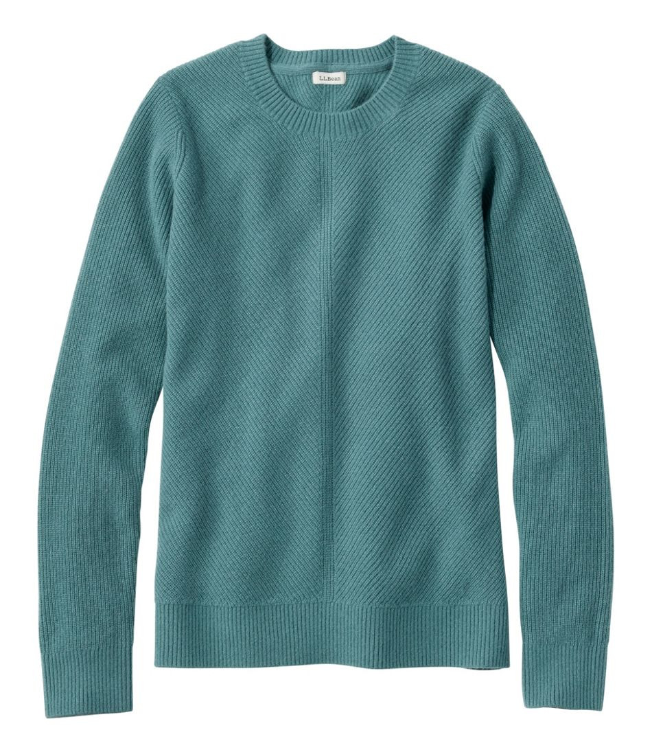 Women's Classic Cashmere Textured Sweater, Crewneck | Sweaters at L.L.Bean | L.L. Bean