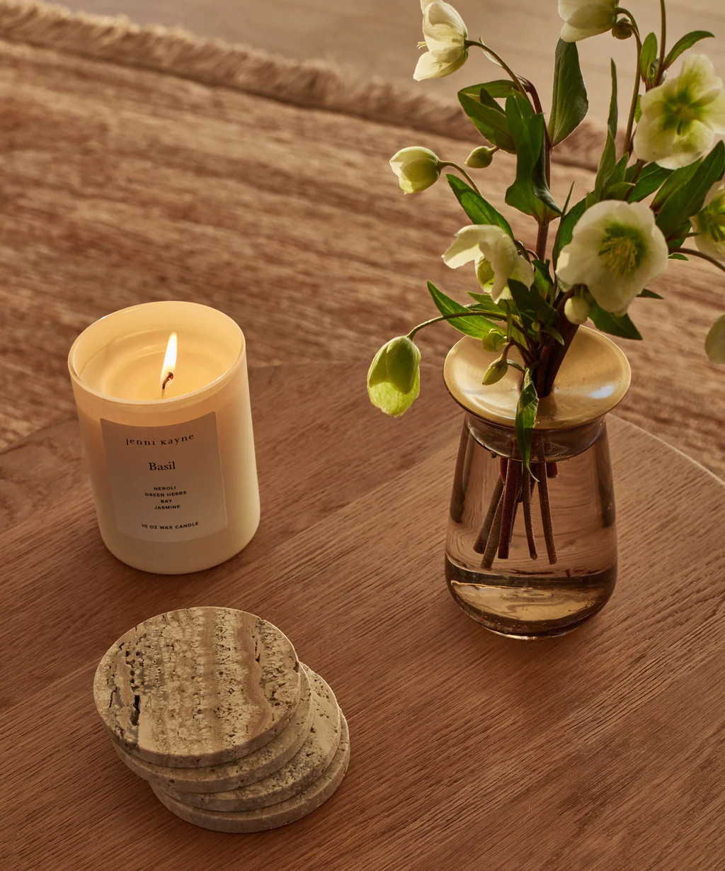 Basil Glass Candle | Jenni Kayne
