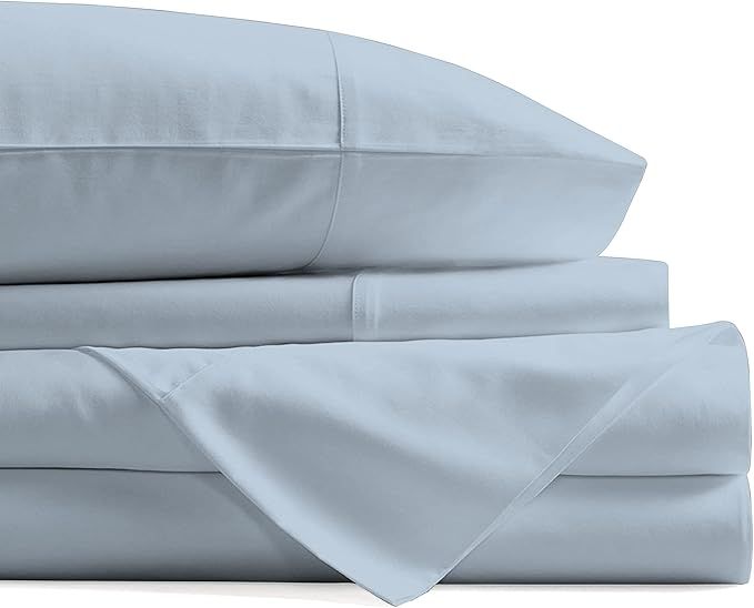 Mayfair Linen 800 Thread Count 100% Pure Cotton Sheets - Luxury Egyptian Quality Light Blue King ... | Amazon (US)