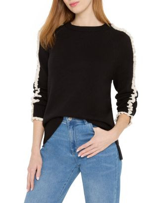 NIC+ZOE Ruffled Down Sweater  | Bloomingdale's Women All Women | Bloomingdale's (US)