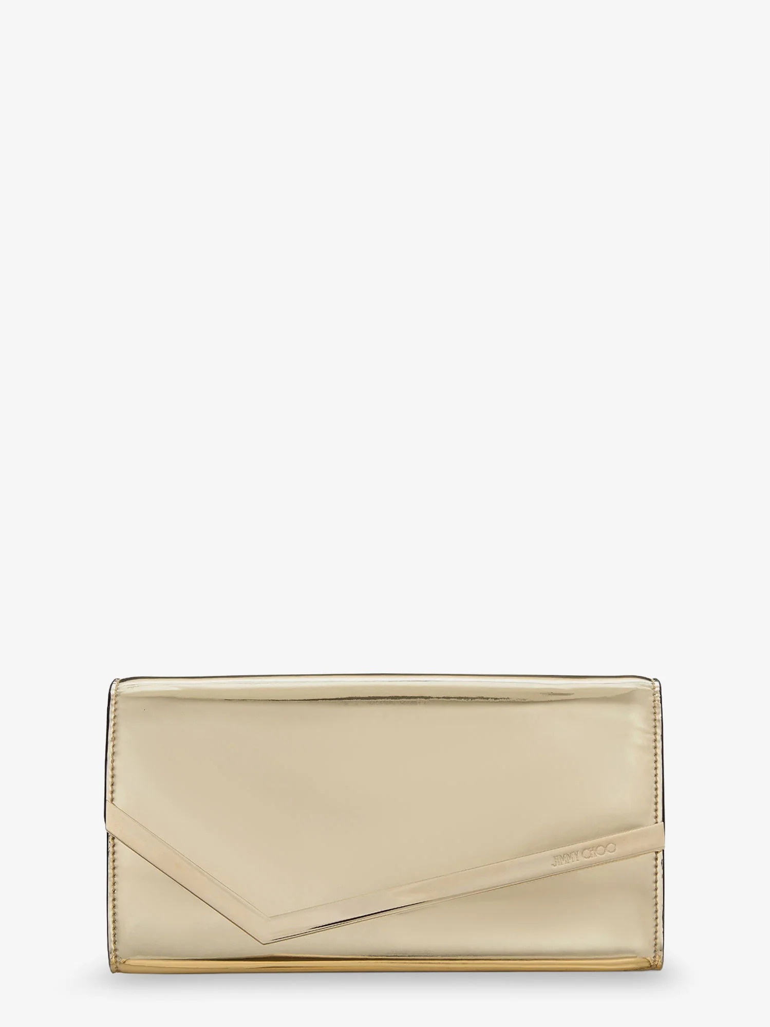 Emmie metallic leather clutch - JIMMY CHOO - gender_Woman | Nugnes 1920