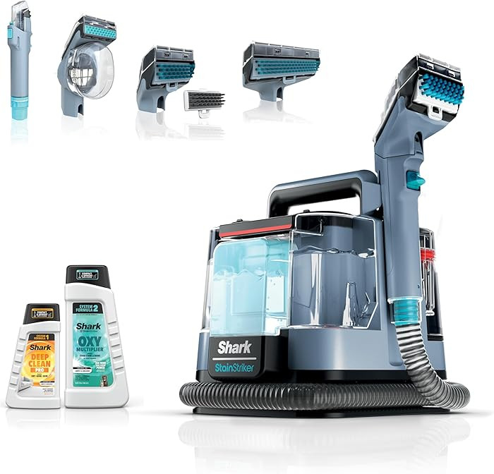 Shark StainStriker Portable Carpet Upholstery & Area Rug Cleaner, Nordic Blue, PX202BRN | Amazon (US)