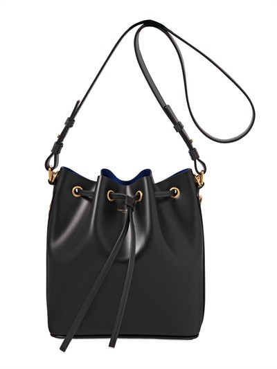 BORSA MEDIA "EMMANUELLE" IN PELLE SPAZZOLATA | Luisaviaroma