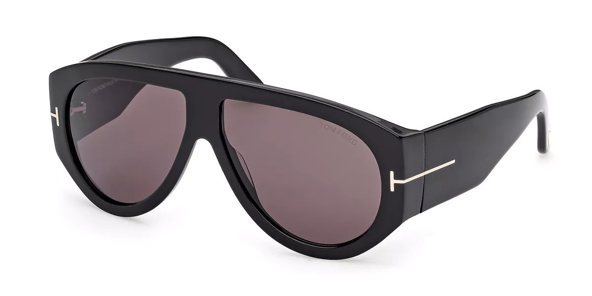 Tom Ford FT1044 BRONSON 01A Men's Sunglasses Black Size 60 | SmartBuyGlasses Global