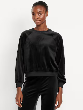 Velour Lounge Top | Old Navy (US)