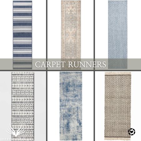 Carpet Runners are ideal for using in kitchens, hallways, foyer, or any high traffic area of the home! These are some of our favorite Carpet Runners that will add color or pattern into any home  

#LTKfamily #LTKFind #LTKhome
