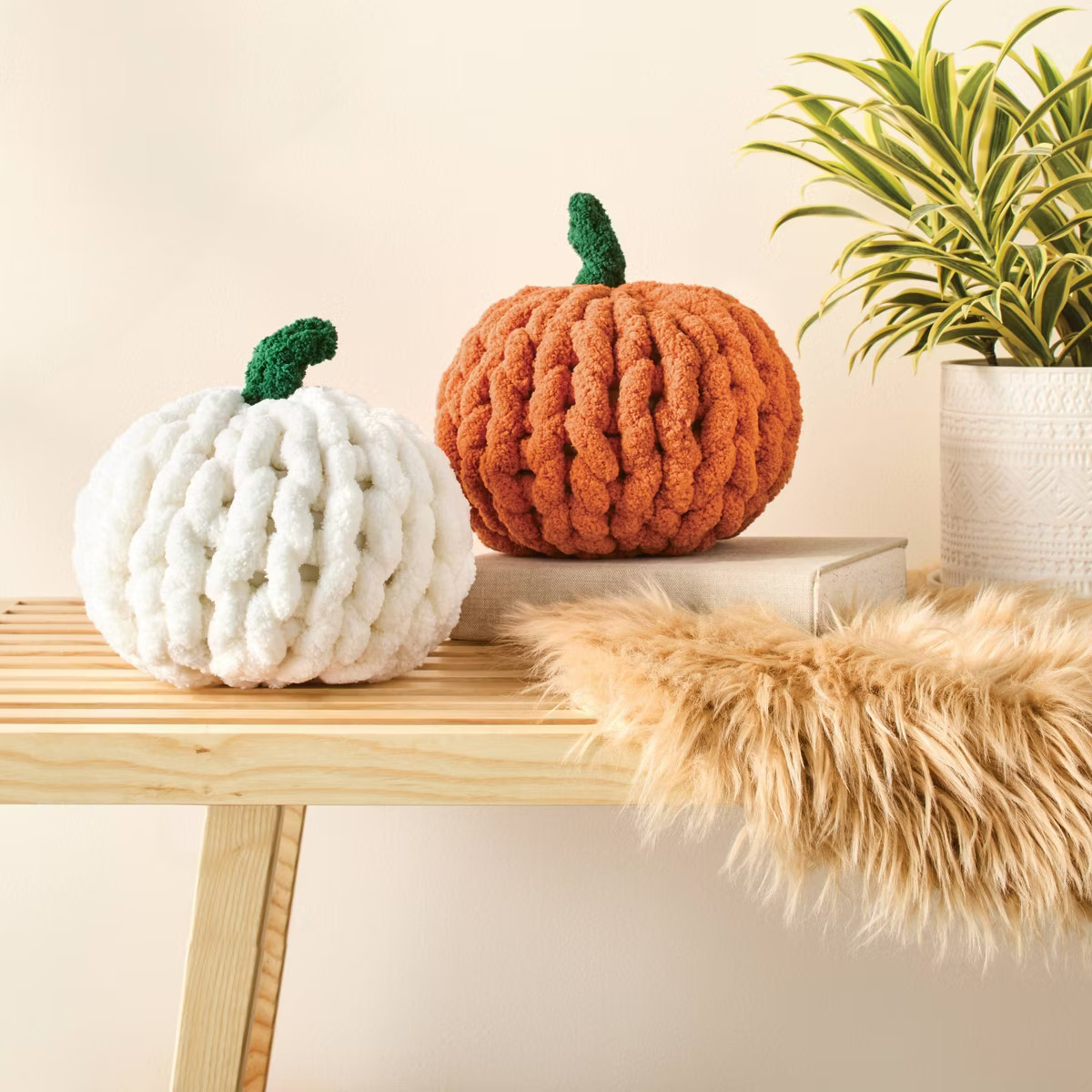 2ct Halloween Craft Finger Knit Pumpkins Kit - Mondo Llama™ | Target