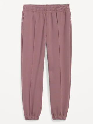 High-Waisted Dynamic Fleece Pintucked Sweatpants for Women | Old Navy (US)