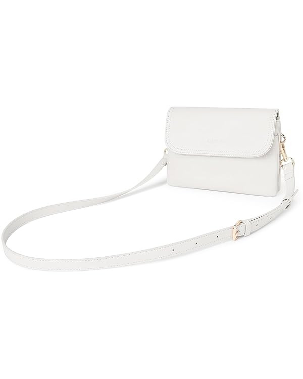 CHOLISS Small Crossbody Bags for Women, Vegan Leather Cell Phone Purse, Mini Travel Purse with Ad... | Amazon (US)