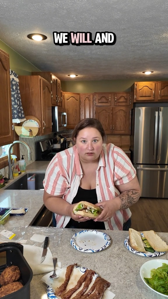 Tonight’s gourmet chaos: crispy chicken breast sandwich with bacon and ranch 

#LTKHome #LTKFindsUnder50 #LTKSeasonal