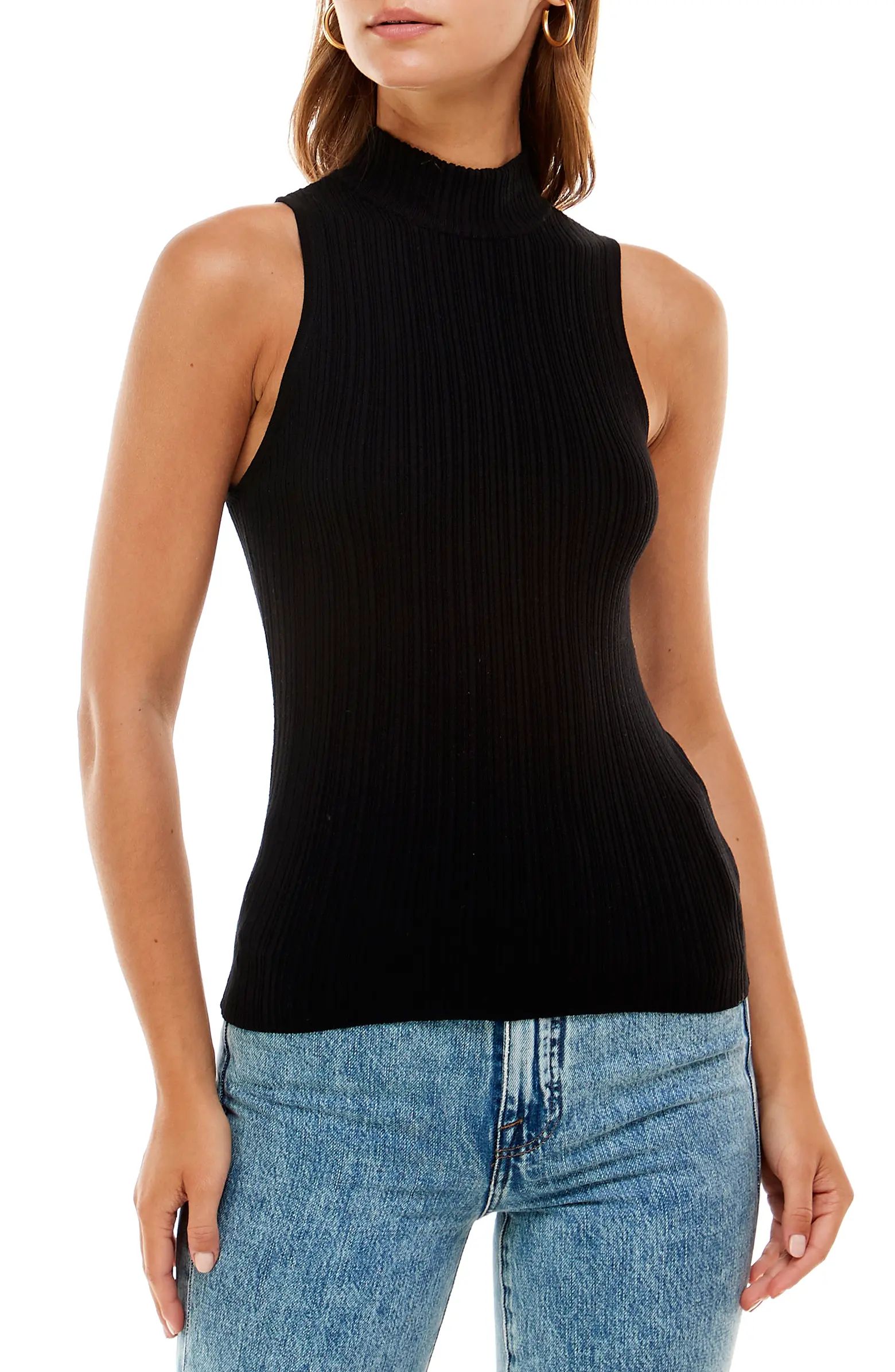 WAYF Cynthia Mock Neck Tank Top | Nordstrom | Nordstrom