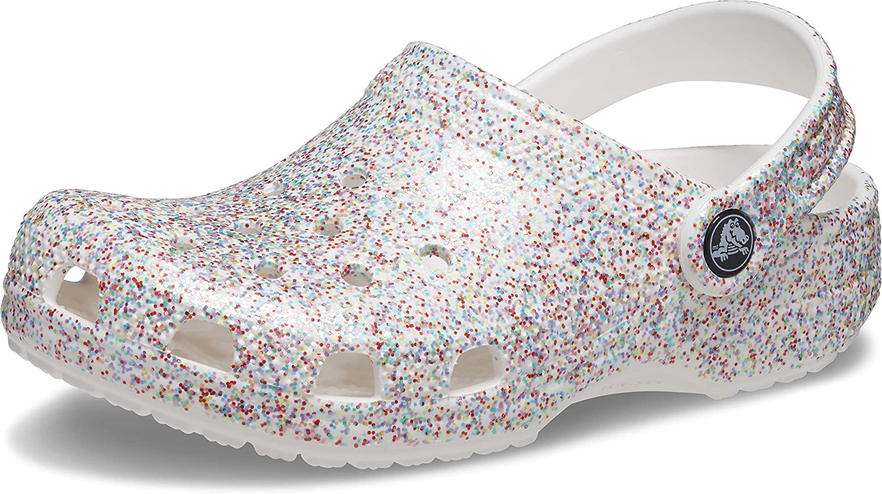 Crocs Unisex-Child Classic Glitter Clogs | Amazon (US)