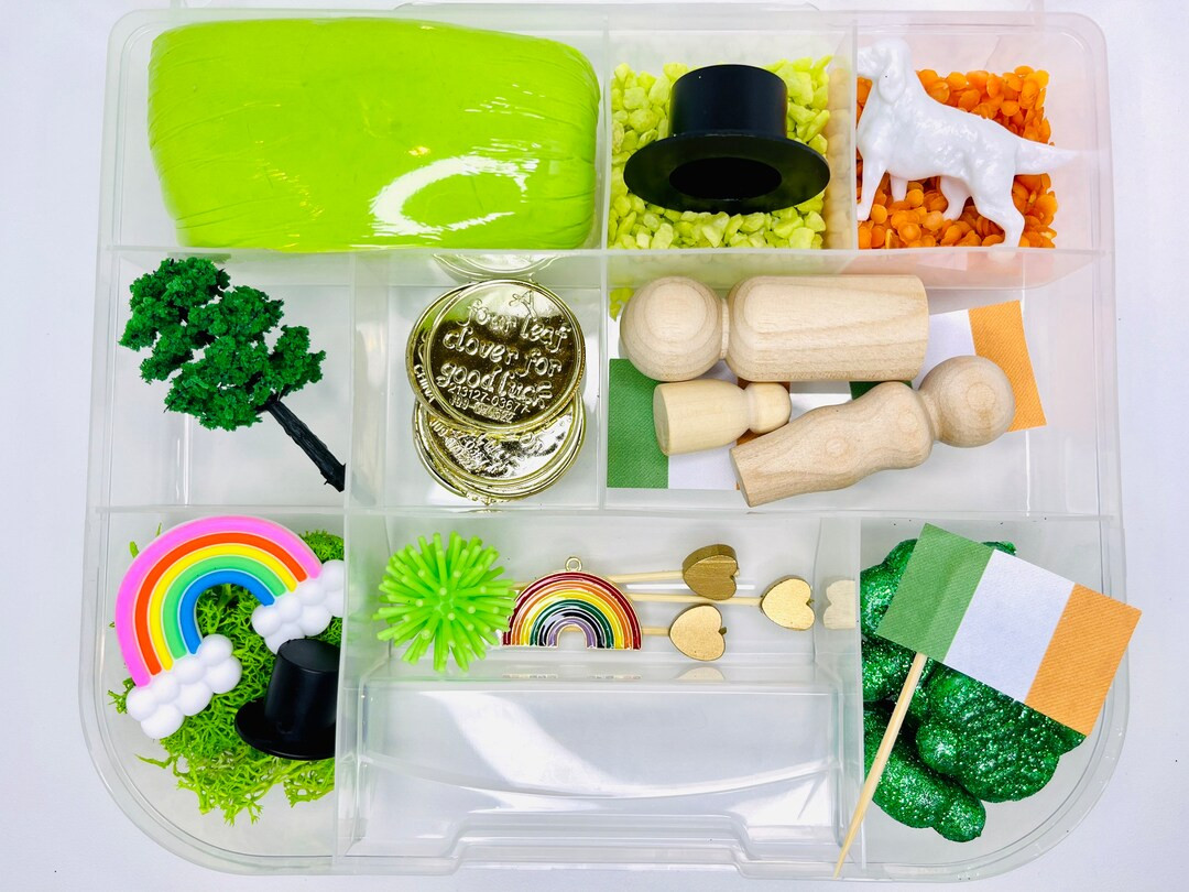 St. Patrick's Day Sensory Kit St. Patrick's Day - Etsy | Etsy (US)