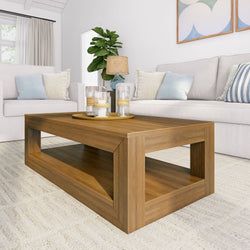 Modern Coffee Table with Shelf - 40 | Plank+Beam