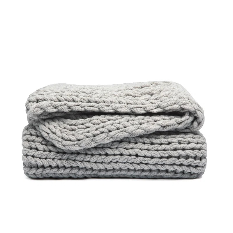Becky Cameron Handmade Chunky Knit Throw Blanket & Reviews | Wayfair | Wayfair North America