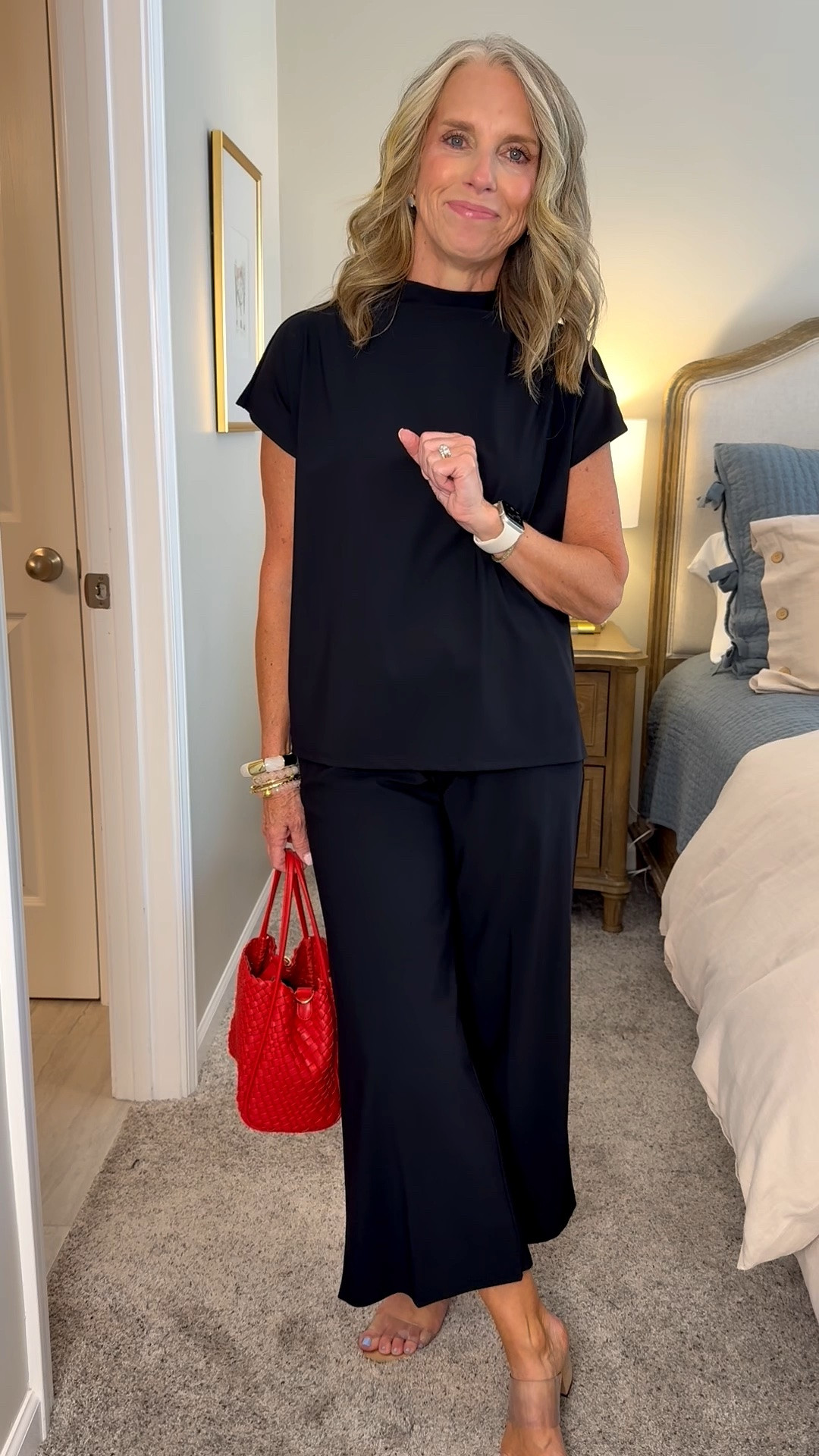 Wearing XS in both is these pieces. So good to mix and match. Makes a great workwear look, church, night out. Add a blazer or cute jacket for cooler days/evenings

#LTKgrwm #LTKdayinmylife #LTKOver40