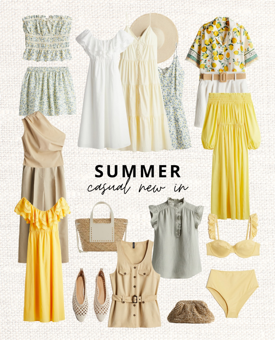 H&M new pieces! Sorry to be showing so much h&m lately but Mango’s collection is not giving. I will look into other brands soon!

I have ordered pretty much all of it so you can expect to see it a new reel or youtube soon!

Summer style, summer outfit, maxi dress, summer dress, off shoulder, belted shorts, asymmetrical top, summer top, fringed top, belted top, bikini, yellow bikinii



#LTKStyleTip #LTKSummerSales #LTKSeasonal