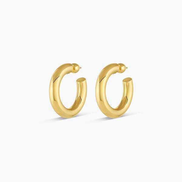Lou Statement Hoops | Gorjana