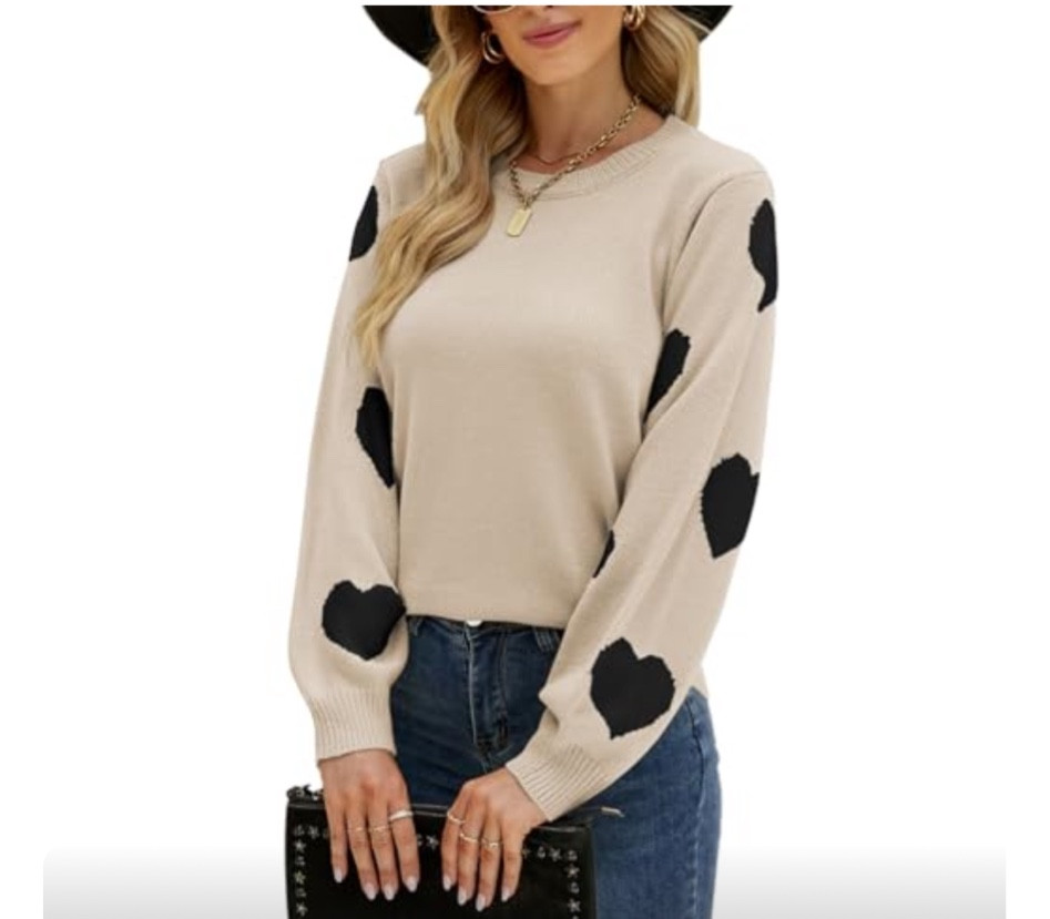 Looking for a more neutral tone this Valentine’s Day? I got you! 🤎
.
.
.
 #love
#loveday
#valentinesday
#sweater
#womensfashion

#LTKFindsUnder50 #LTKSeasonal #LTKStyleTip