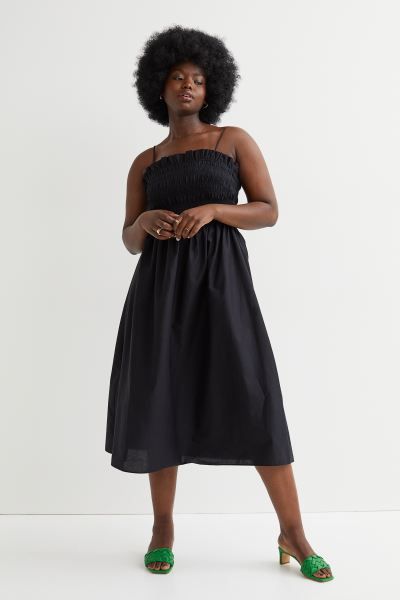 Smocked-bodice Dress | H&M (US)