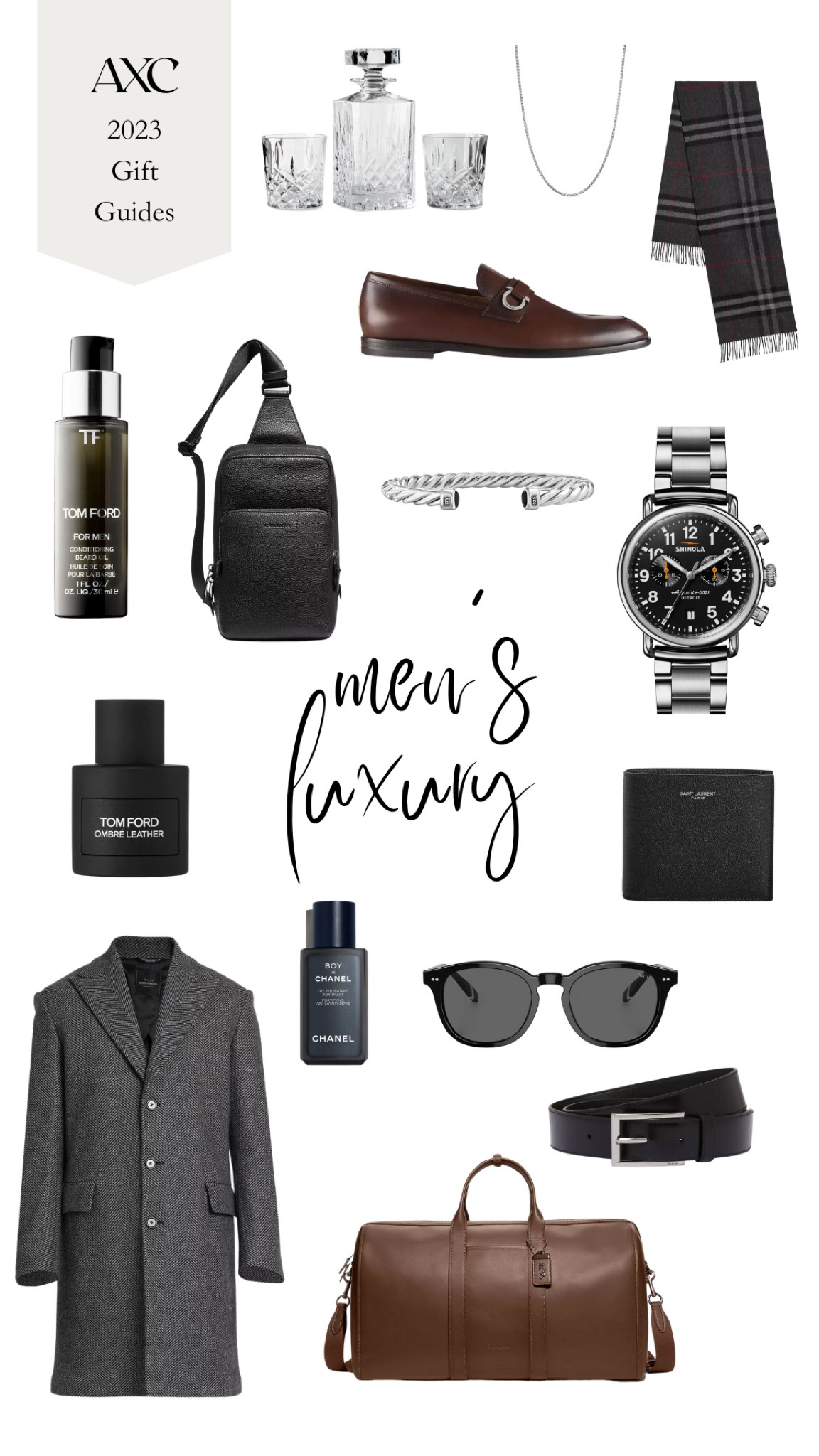 Men’s luxury gift guide ⌚️✨

#foryou #christmas #christmastiktok #christmascountdown #giftideas #giftsforher #gifts #giftguide #giftguideforher #wishlist #holiday #holidayshopping #girlytok #girlythings #girlygirl #girlyaesthetic #thatgirl #thatgirlaesthetic #cleangirl #cleangirlaesthetic #cleangirlgifts #thatgirlgifts #aestheticgifts #aestheticgirl #aestheticgiftideas luxury gifts, men’s gift guide, men’s gifts, gifts for him, neutrals, men’s aesthetic, luxury 

#LTKmens #LTKGiftGuide #LTKHoliday