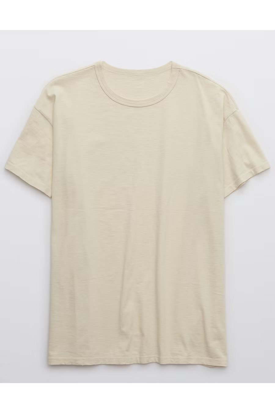 Aerie Distressed Basic Boyfriend T-Shirt | American Eagle Outfitters (US & CA)