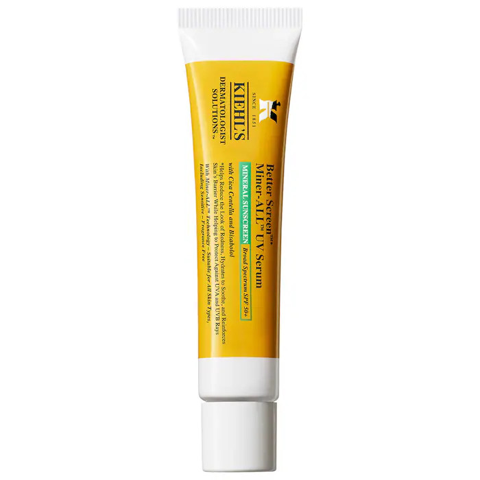 Kiehl's Since 1851 Better Screen Miner-all UV Serum Mineral Sunscreen SPF 50 | Sephora (US)
