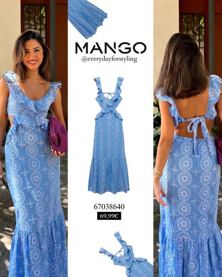 New Mango Printed Summer Midi Dress 😍linked below for different countries ⬇️

#LTKTravel #LTKStyleTip #LTKSeasonal