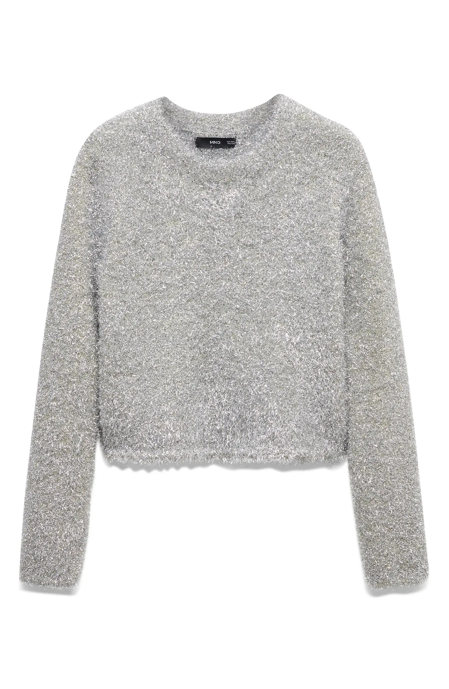 Metallic Eyelash Sweater | Nordstrom