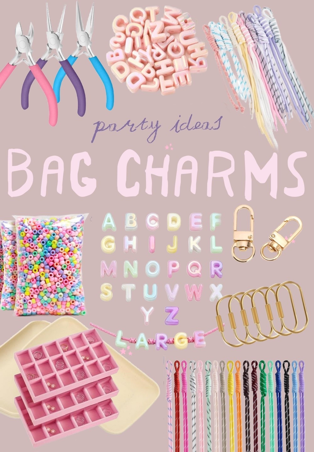 Bag charms party !! 
Birthday party ideas
Charm party

#LTKKids #LTKmomlife #LTKdayinmylife