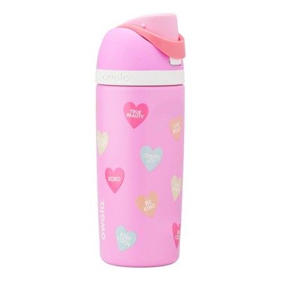 Owala 16oz Kids' Valentine's Day Sweetie Stainless Steel FreeSip Water Bottle - Pink | Target