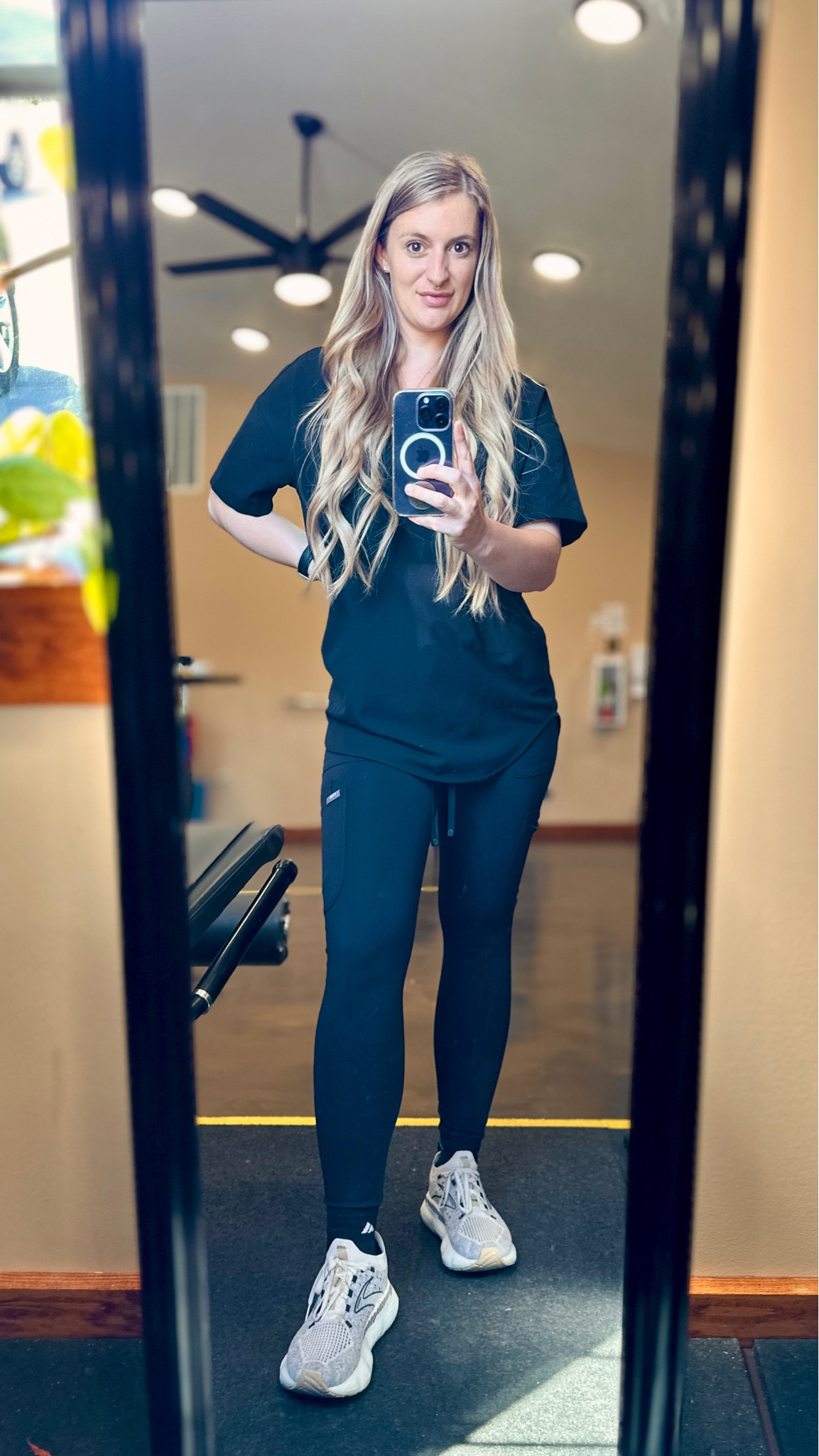 When I saw the word “ScrubLegging” I knew I had to have them! The FIGS ScrubLeggings are high quality with a comfortable compression and lots of pockets. I would size down on the tunic top but the leggings fit like the scrubs! (I’m a size small). Get them before they sell out AGAIN  

#LTKworkwear #LTKshoecrush #LTKfindsunder100
