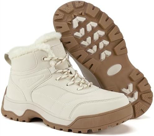 Winter Snow Boots for Women Warm Fur Lined Anti-skid Ankle Boots for Rubber Best Comfortable Walk... | Amazon (US)