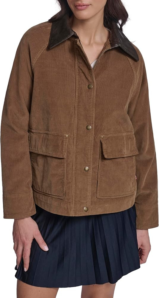 Levi's Women's Short Cotton Barn Jacket | Amazon (US)