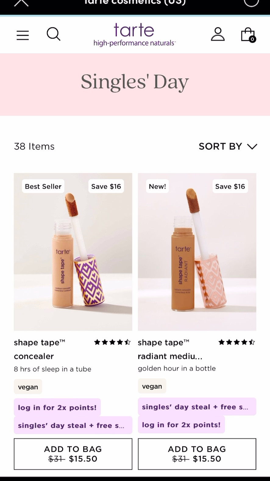 50% off Tarte cosmetics right now 😍

#LTKsalealert #LTKCyberWeek #LTKbeauty
