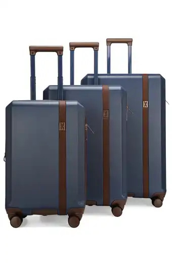 Brussels 3 Piece Hardside Luggage Set with Expansion | Nordstrom | Nordstrom