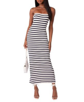 Edikted Knit Back Slitted Maxi Dress  | Bloomingdale's Women Dresses | Bloomingdale's (US)