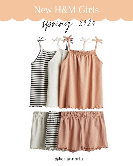 H&M Kids - Girls Spring 2024 Outfits

#LTKkids #LTKstyletip