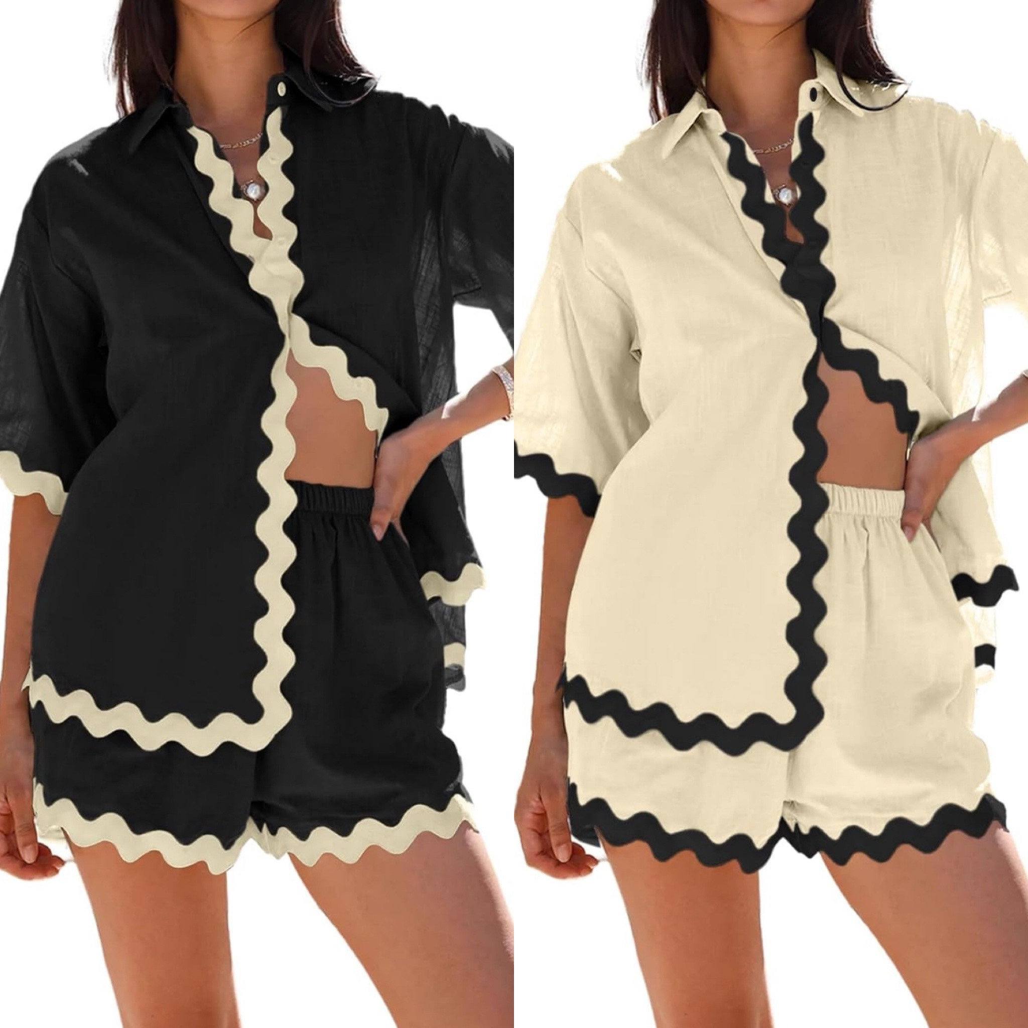 Amazon set, 2 piece set, linen look, vacation outift 

#LTKtravel #LTKfindsunder50 #LTKmidsize