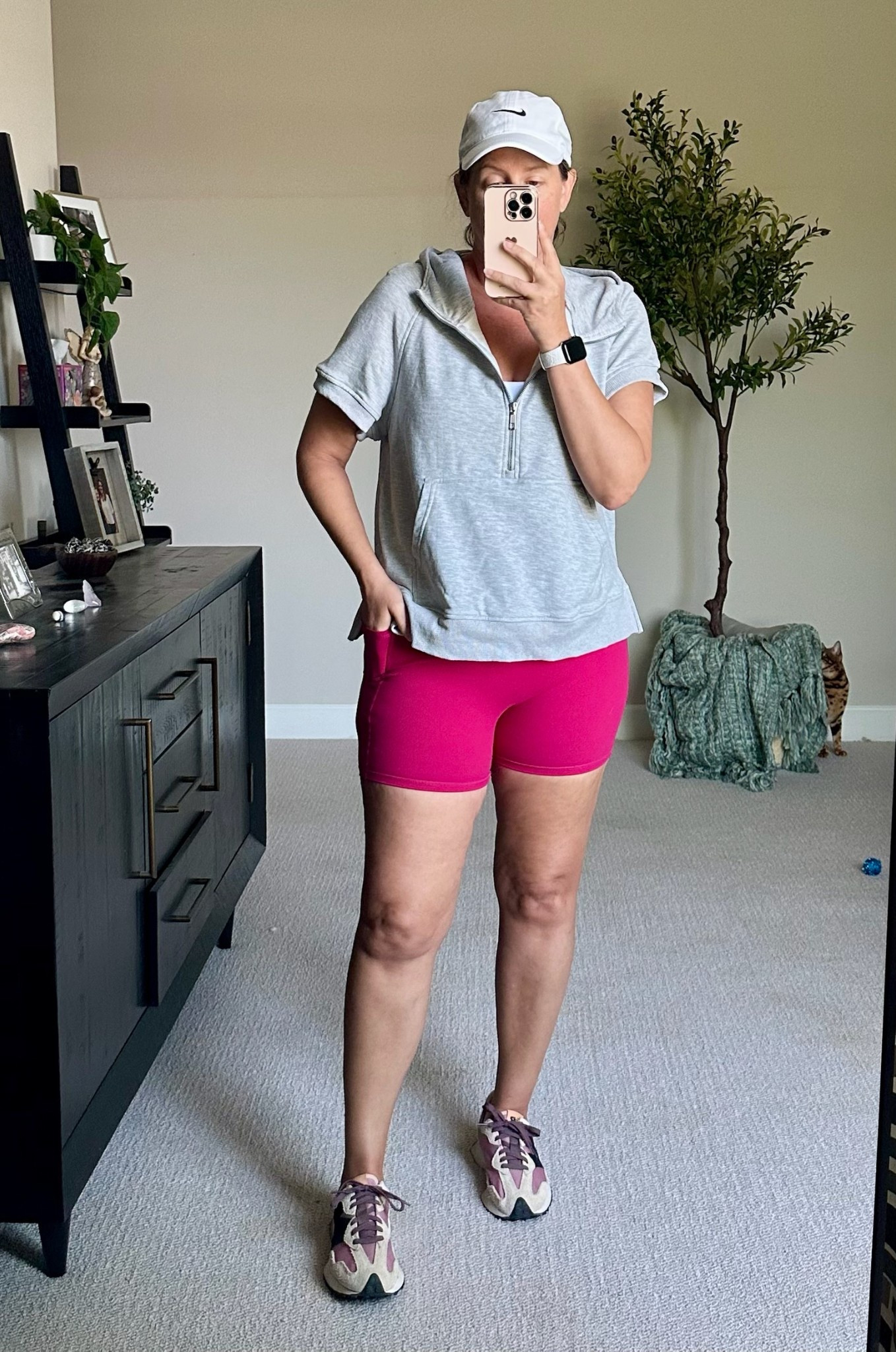 My go to sweatshirt this summer for over my gym clothes 

AUTOMET Oversized Hoodies for Women Short Sleeve Half zip Sweatshirt Fleece Loose Fit Pullover 2025 Summer Fashion Outfits

#LTKActive #LTKSummerEdit #LTKOver40