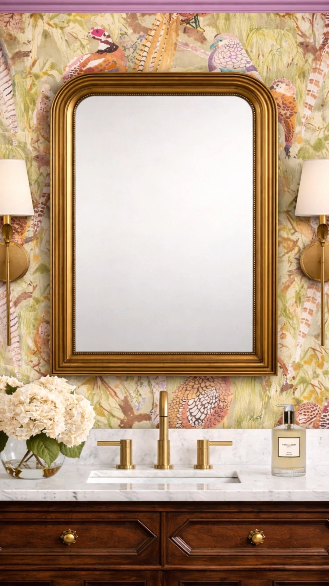 I love a wallpaper with a bird, but I especially love this colorful pheasant paper! So fun for a bathroom renovation 

#LTKdayinmylife #LTKHome #LTKSpringSale