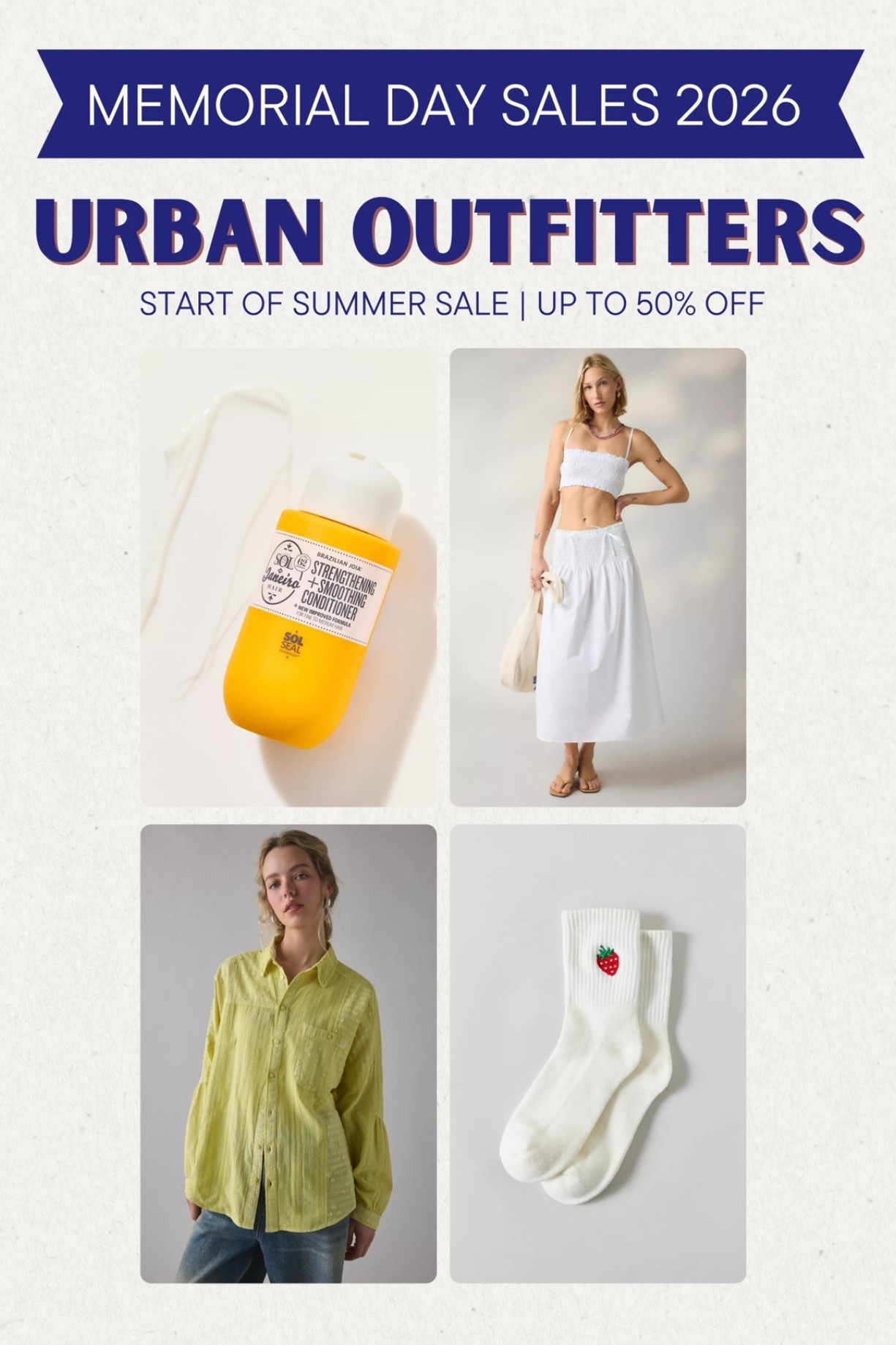 [5/21/26] summer sale up to 50% off at @urbanoutfitters | linking styles on sale + new arrivals I’m loving

#LTKSeasonal #LTKSaleAlert #LTKBump