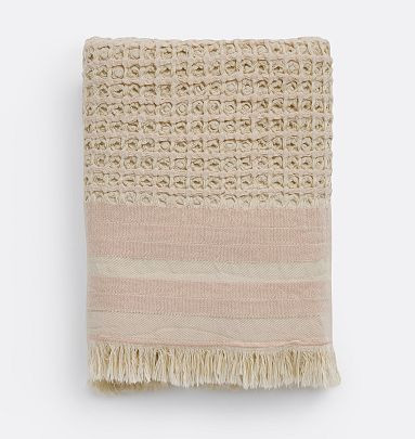 Waffle Knit Organic Cotton Towel | Rejuvenation