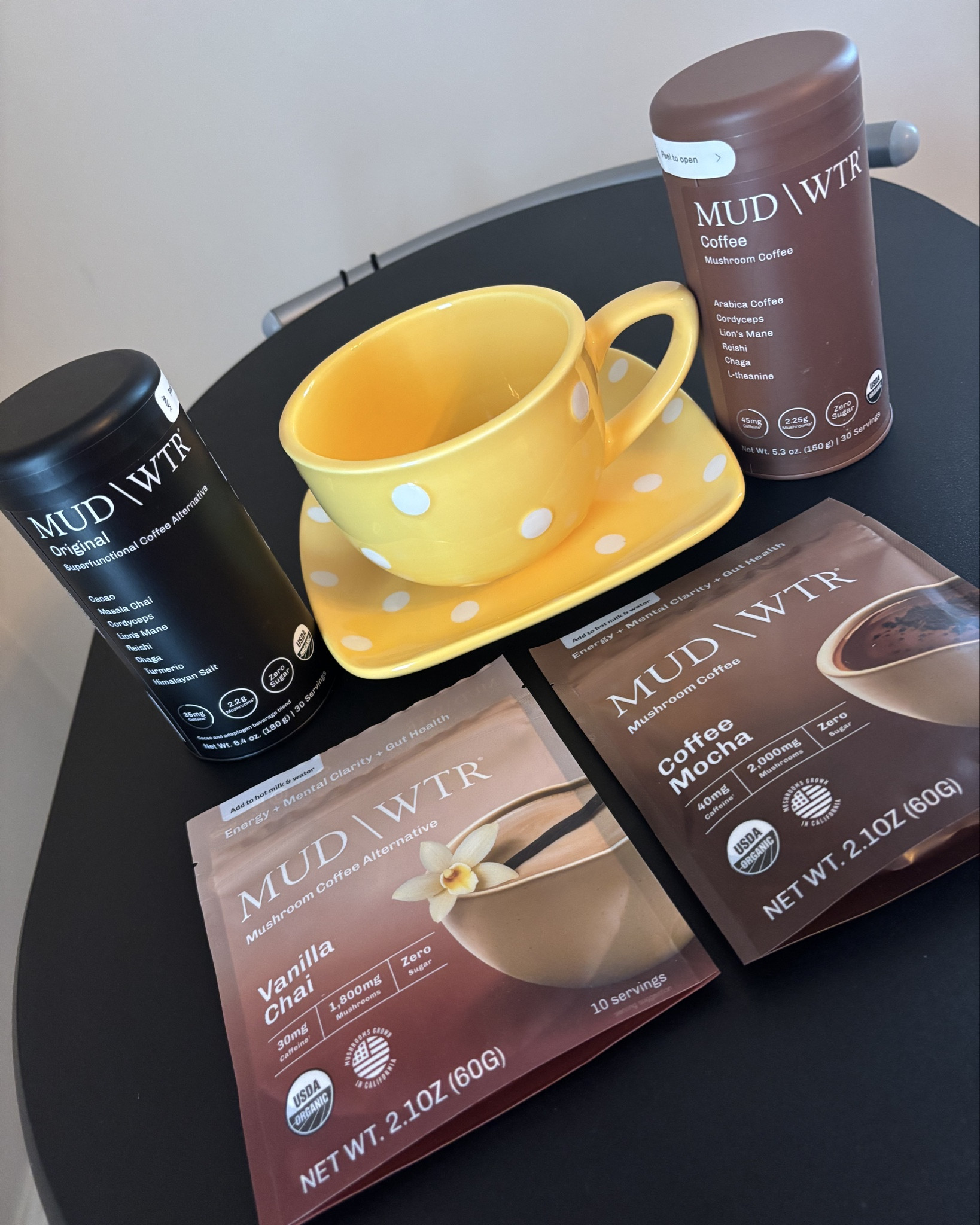 Spring reset starts here 🌸✨ 

Obsessed with the new Vanilla Chai + Mocha bundle from @mud\wtr — the perfect cozy but energizing ritual without the coffee jitters. Made with functional mushrooms, adaptogens, cacao, and warming spices for a smooth, balanced boost you’ll actually look forward to ☕️

It’s giving comfort + focus in every sip 🤎 grab this limited-time duo before it’s gone April 30th!! #ad


#LTKSeasonal #LTKgrwm #LTKselfcare