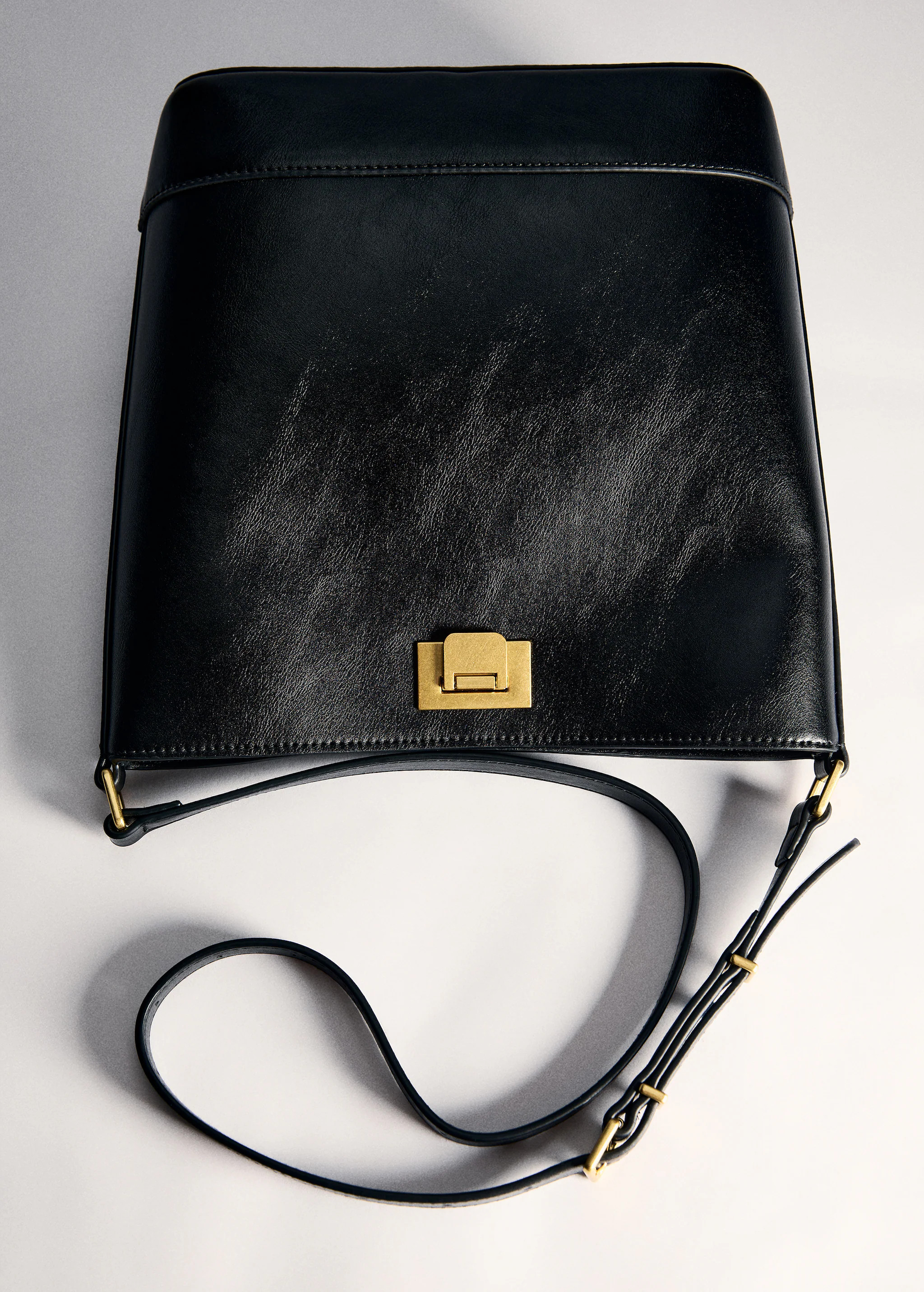 Shopper bag with metallic detail - Women | MANGO USA | Mango (US/MX/AU)