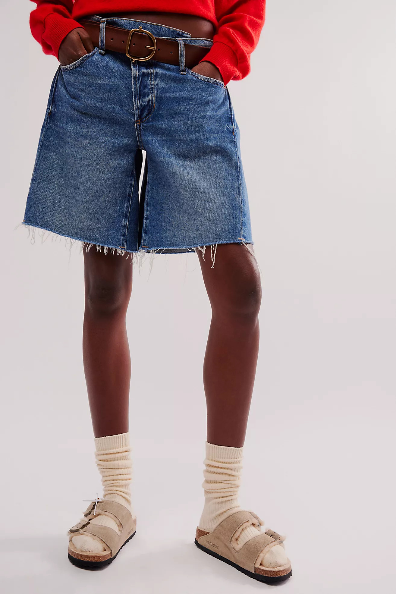 Arizona Shearling Birkenstock Sandals | Free People (Global - UK&FR Excluded)