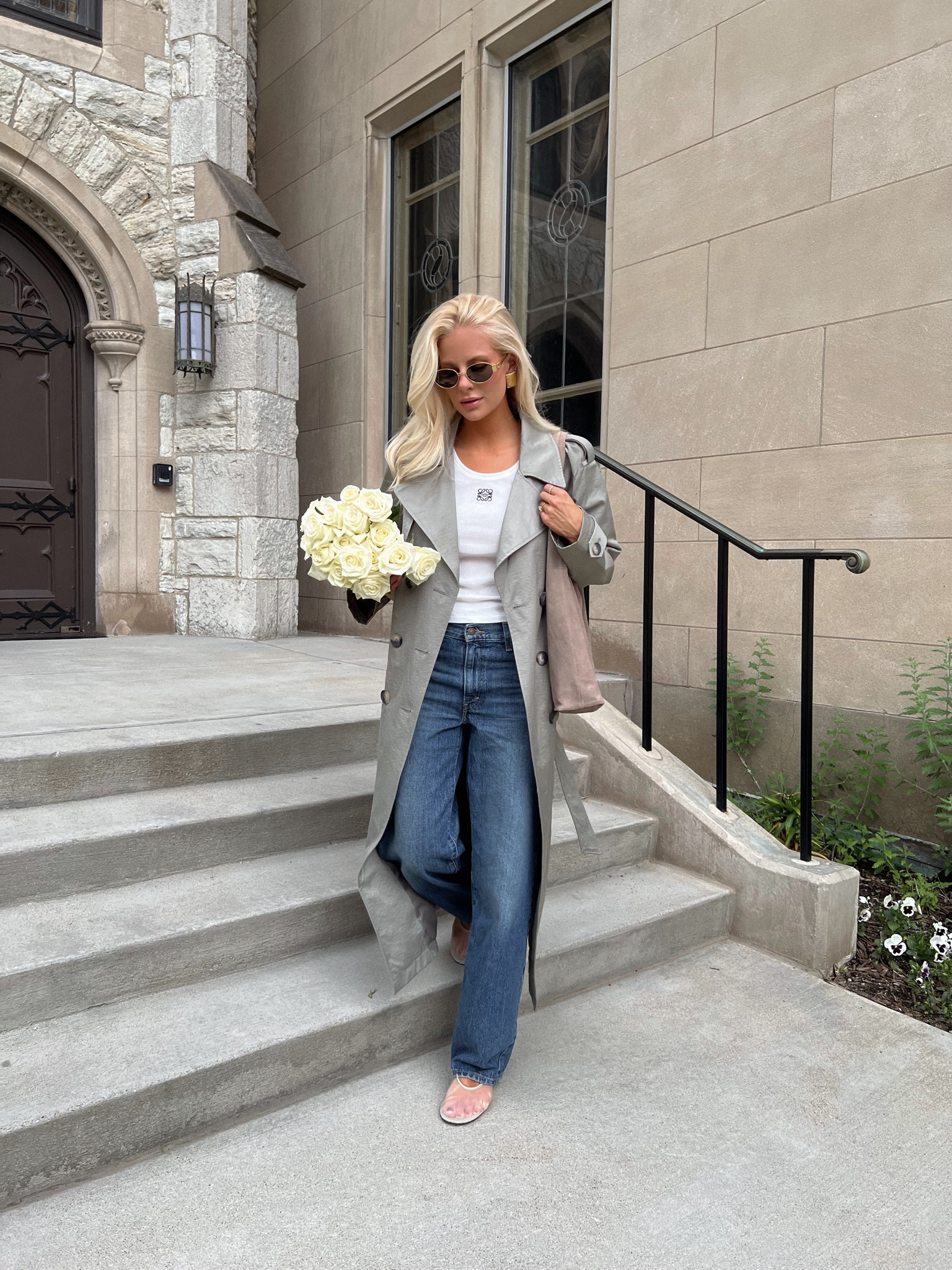 Summer OOTD

Wearing a size 4 in my  trench coat, size small in Loewe tank, jeans are Levi and a size 26x30. Shoes are Jeffrey Campbell and true to size. My Mango bag is sold out in this color but I liked another color option and a similar bag too!

Earrings: use code KATHLEEN15
if you order directly from Heaven
Mayhem!

#kathleenpost #summerootd #summerfashion

#LTKItBag #LTKSeasonal #LTKStyleTip