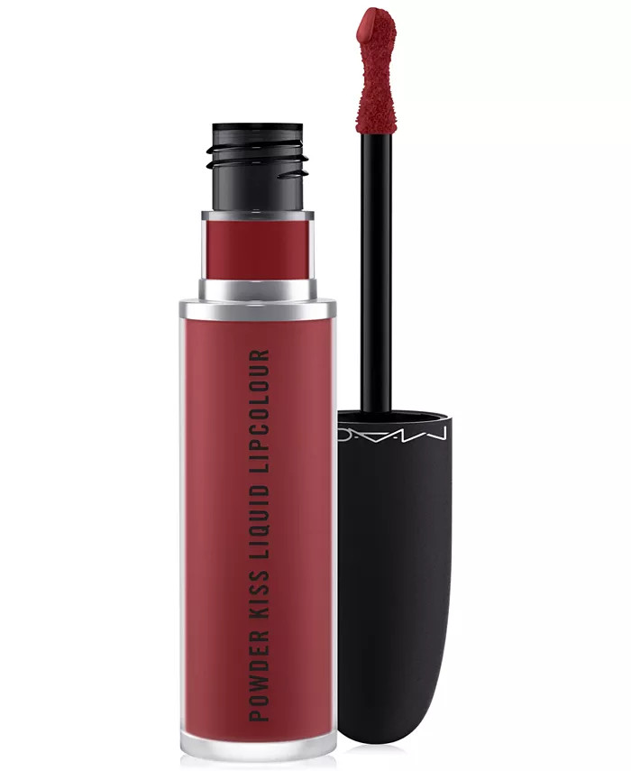 MAC Powder Kiss Liquid Lipcolour, 0.67 oz - Macy's | Macy's